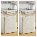Pote Hermético 2.5L para Grãos, Arroz e Cereais - Recipiente de Cozinha