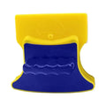 Limpador de vidro magnético durável, limpador de dupla face, limpeza doméstica com corda de segurança de 1,2 m para lavagem de janelas de banheiro